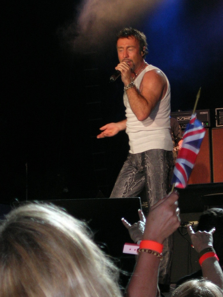 Paul Rodgers on stage in Aruba - fantastic show